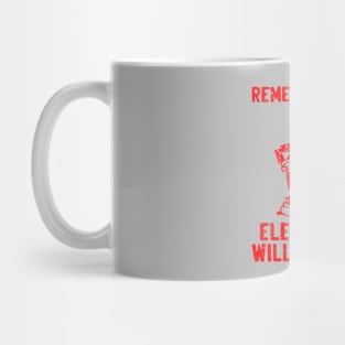 vintage electricity will kill you - red distreesed Mug